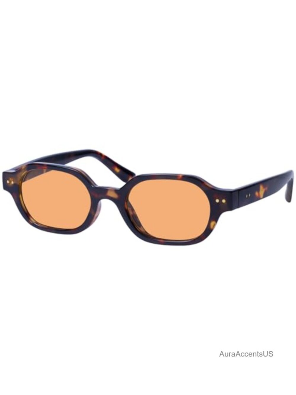 Retro Hexagon Sunglasses UV400 Geometric Frame Gift Set Women